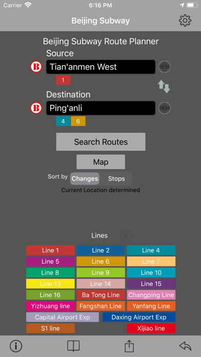 Beijing Subway Screenshot