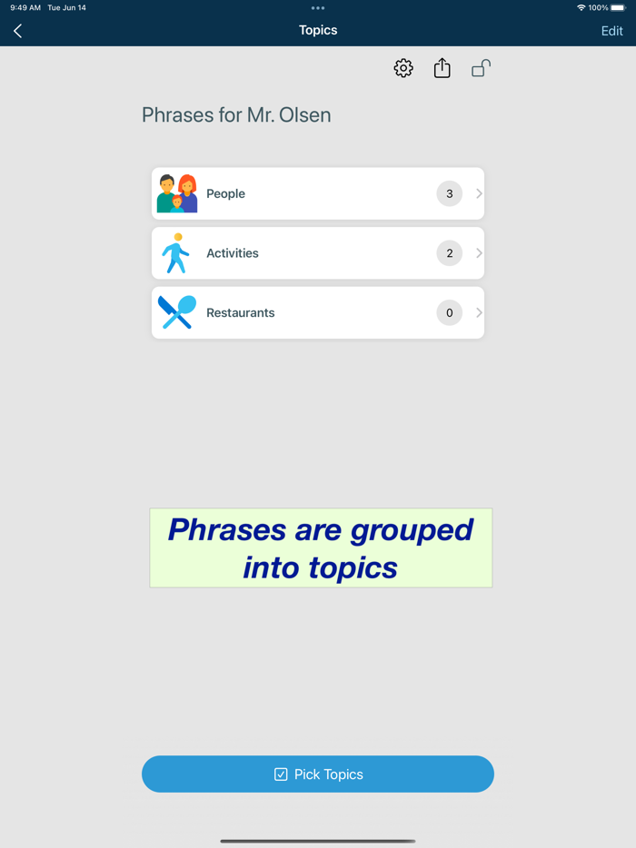 Verbalize Tap to Speak