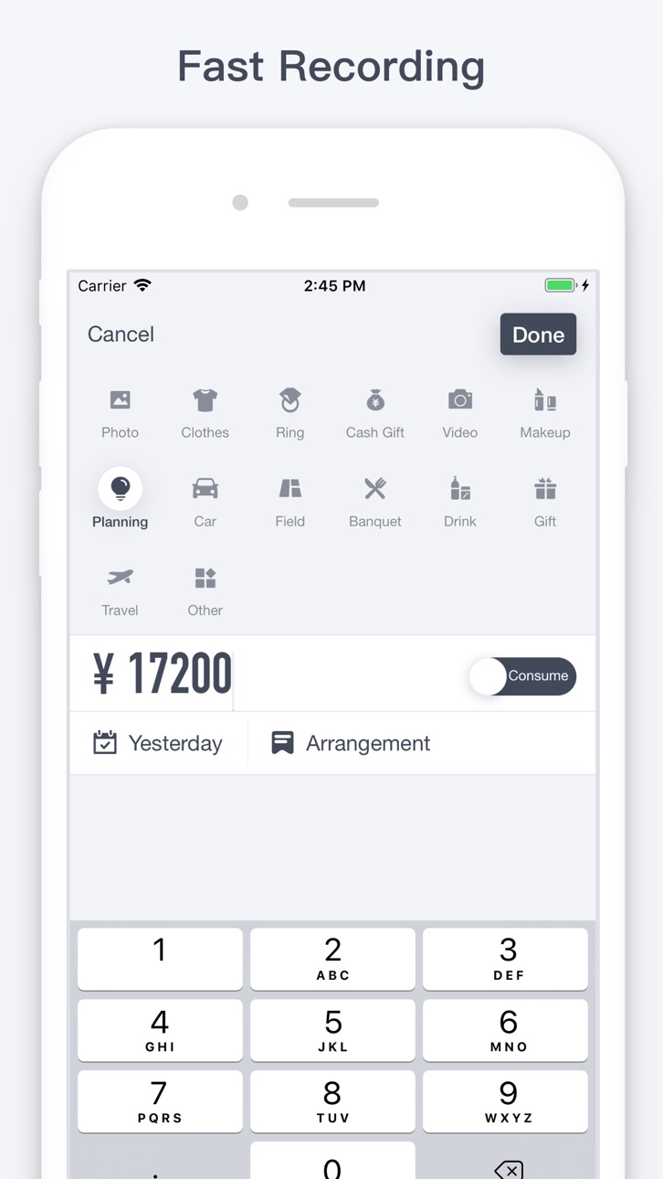 iPhone screenshot
