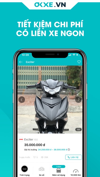 OKXE Mua bán xe máy trực tuyến screenshot-5