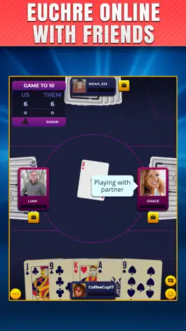 Game screenshot Euchre.com - Euchre Online apk