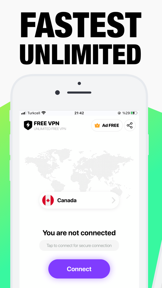 #3. Free VPN: Unlimited VPN Proxy (iOS) 由: Free VPN LTD (Apps)
