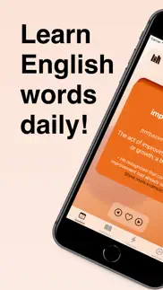 new vocabulary builder: daily iphone screenshot 1