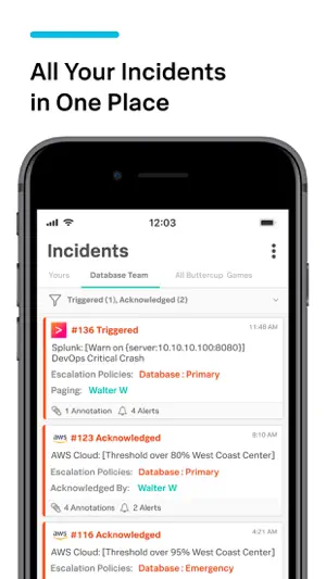 Splunk On-Call screenshot 2