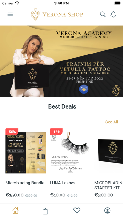 Verona Shop Screenshot