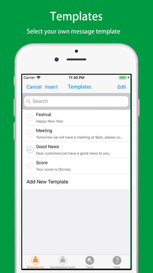 #4. Group Text Pro - Group message (iOS) بواسطة: 延瑶 纪