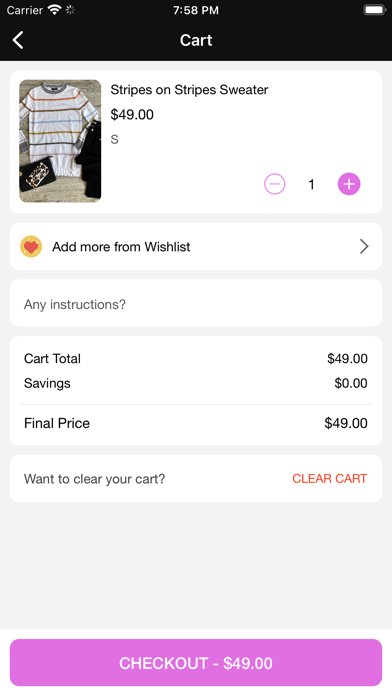 Brown Bag Boutique Screenshot