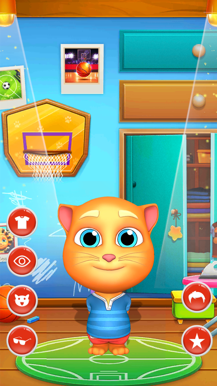 Talking Cat Tommy Virtual Pet