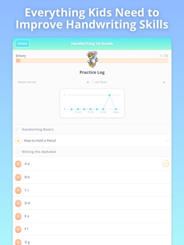 Learn Handwriting 1st Gradeのおすすめ画像4