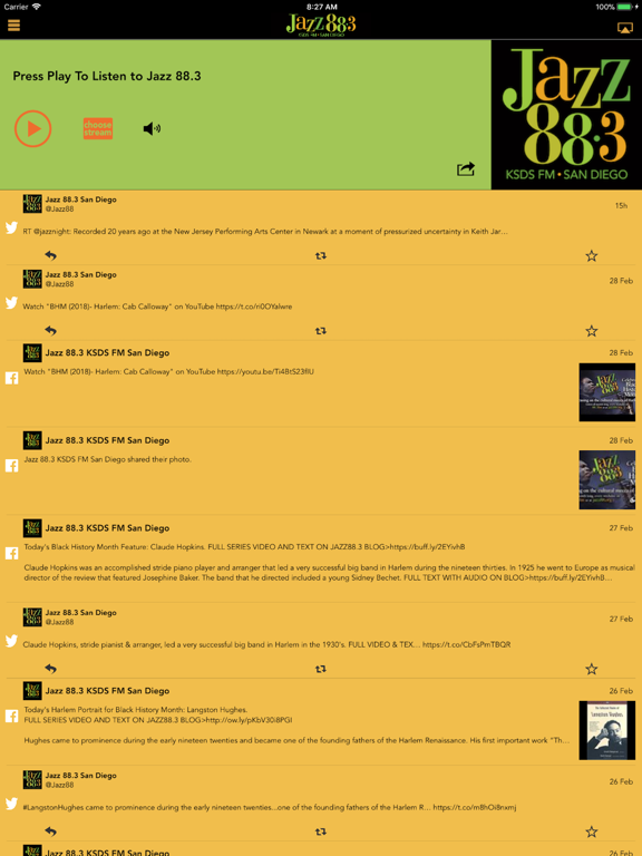 Screenshot #4 pour KSDS Jazz FM 88.3 San Diego