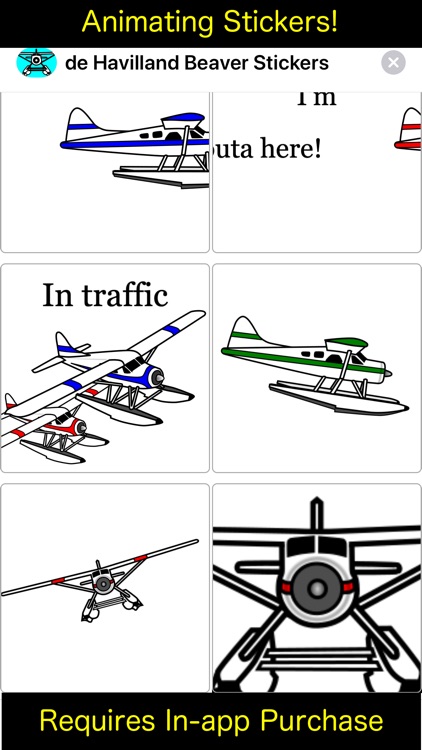 DHC-2 Beaver Sticker App screenshot-5