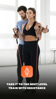 resistance band training app iphone screenshot 1