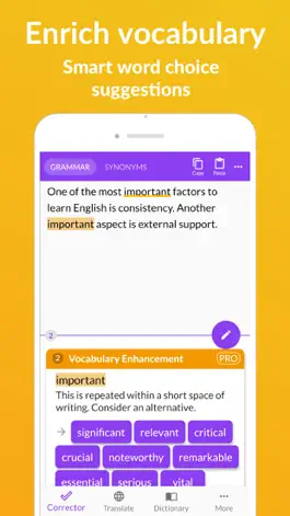 Game screenshot Proofreader Grammar Checker apk