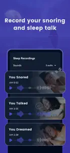 MooNite:Sleep Tracker &Record screenshot #1 for iPhone