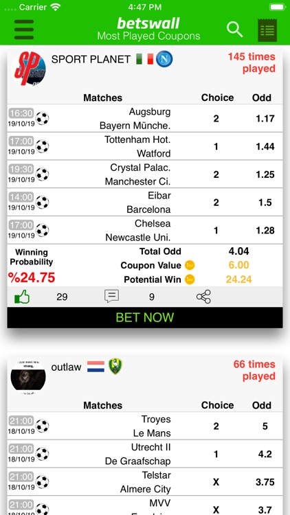 BetsWall Football Betting Tips screenshot-4