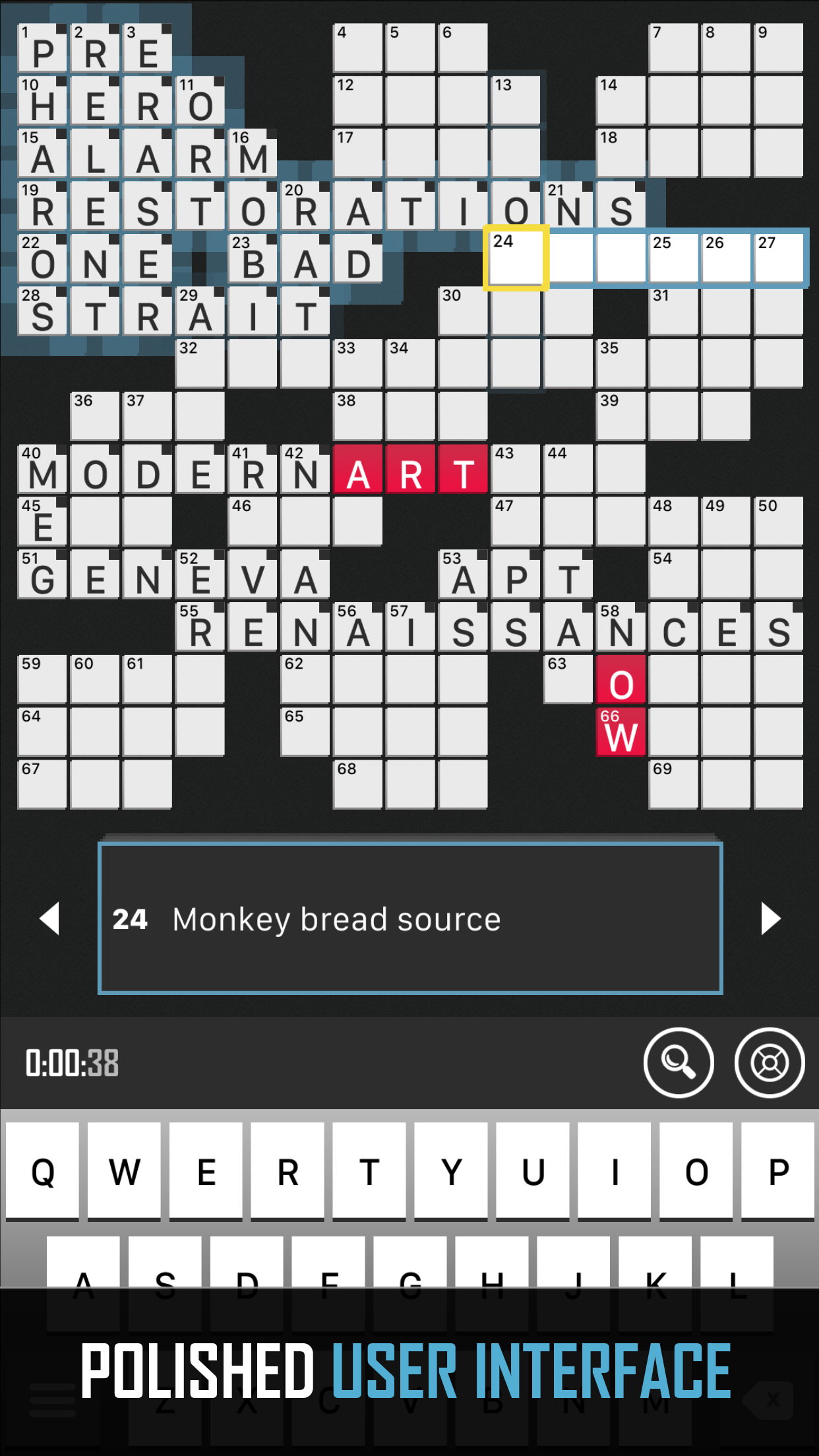 Crossword Puzzle Redstone screenshot 4