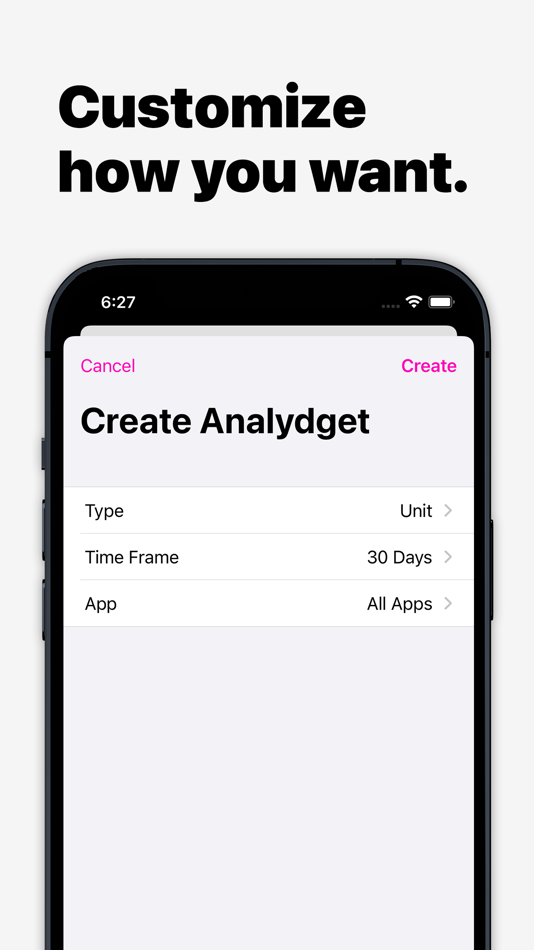 #3. Analydgets (iOS) By: Camden Fullmer