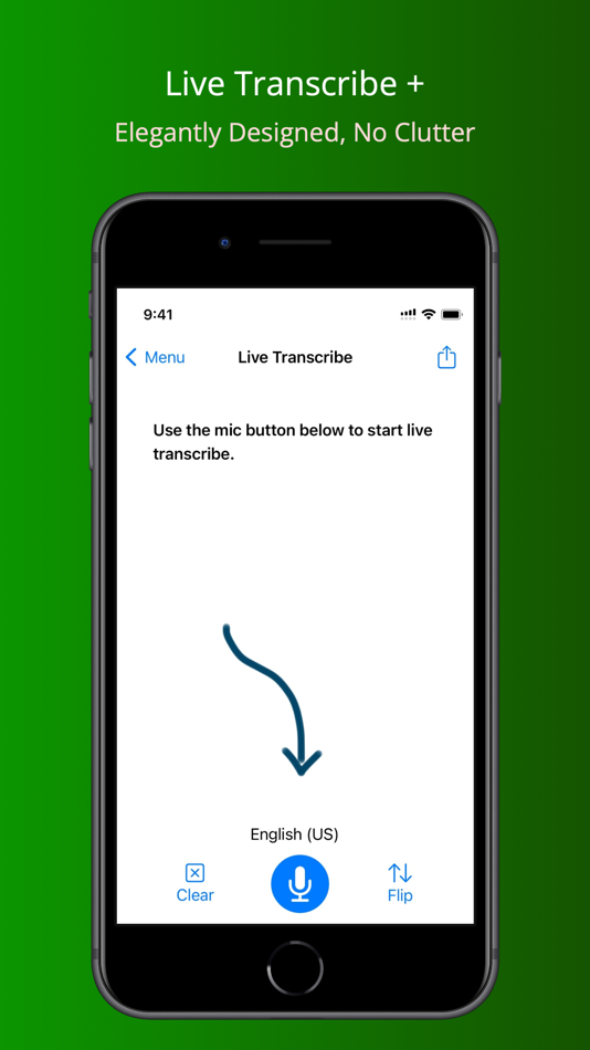 #1. Live Transcribe + (iOS) 게시자: Zerovik