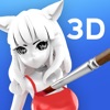 ColorMinis Animeアニメ3Dぬりえ - iPadアプリ