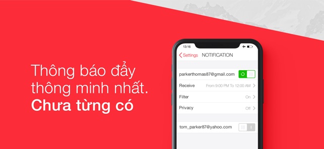 Ứng đang email myMail:tải mail