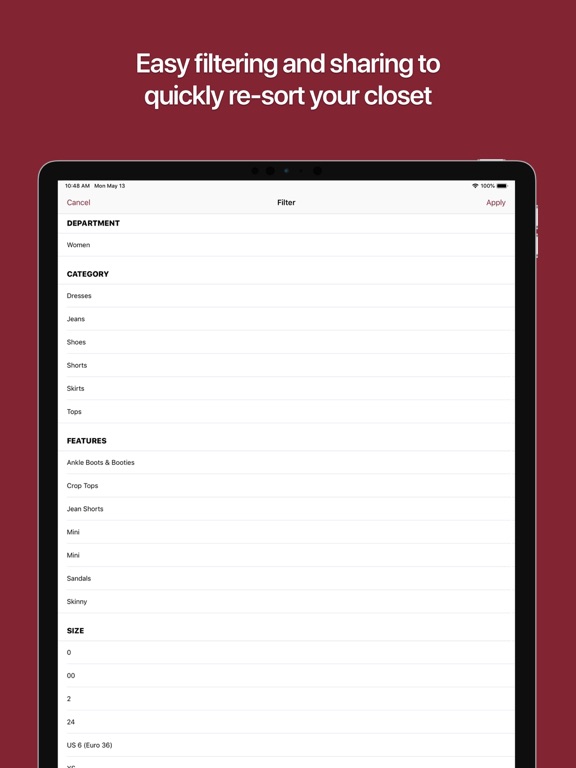 ClosetMate: Poshmark Bot iPad screenshot 6 - Productivity app