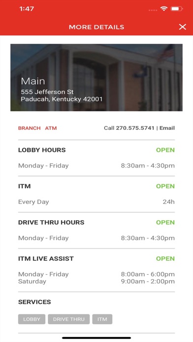Paducah Bank Mobile Screenshot