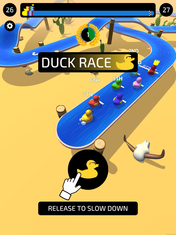 Duck Raceのおすすめ画像1