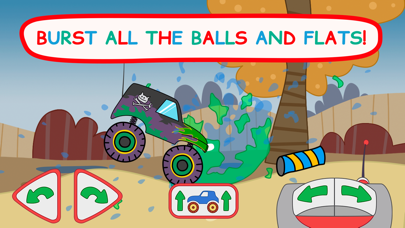 Kid-E-Cats Monster Truck game Screenshot