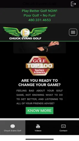 Game screenshot Chuck Evans Golf apk