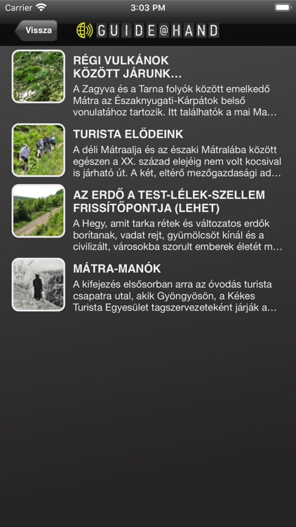 Mátra GUIDE@HAND screenshot-3