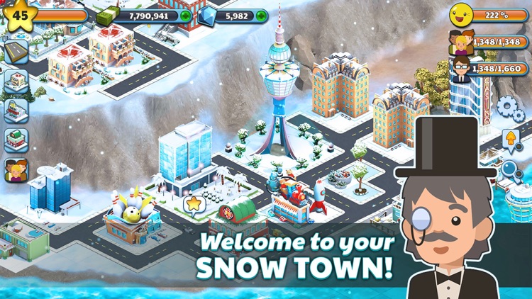 Snow Town - Ice Village World