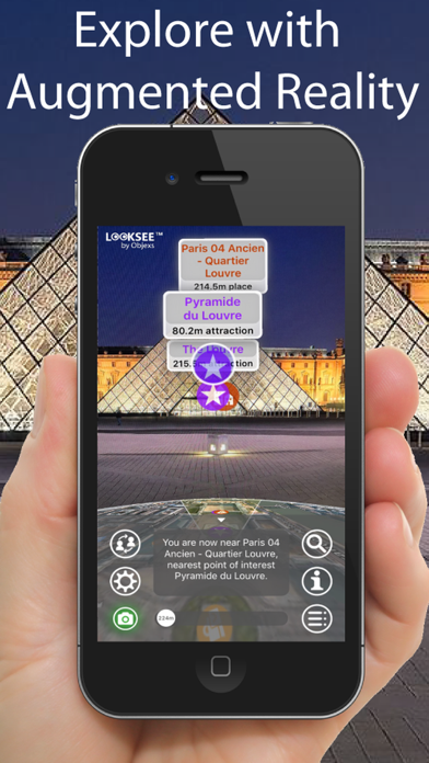 Screenshot #1 pour Paris Looksee AR