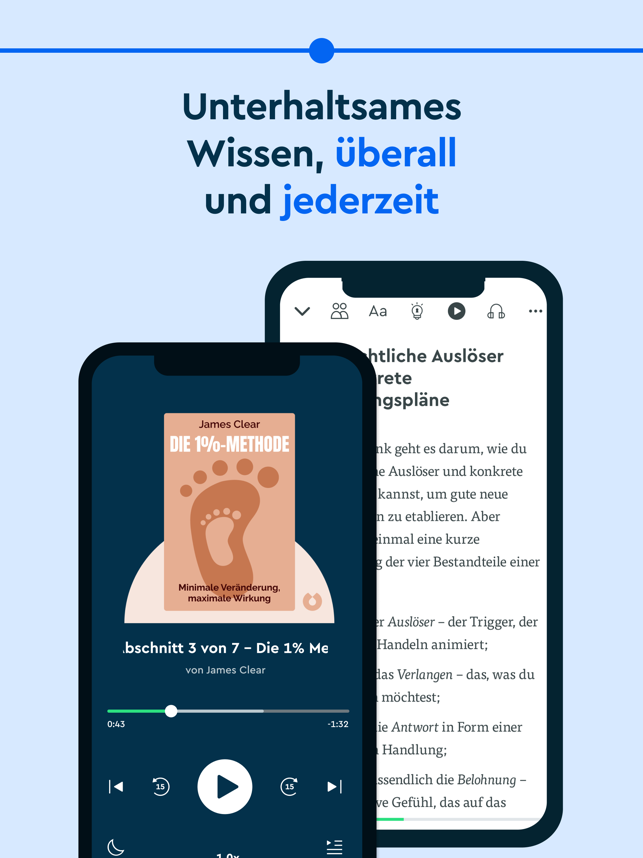 ?Blinkist: Buchzusammenfassung Screenshot