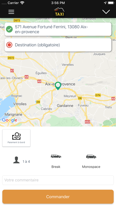 Taxi Aixois Screenshot