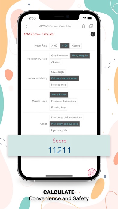 Nurses' HBK Health Assessment Screenshot