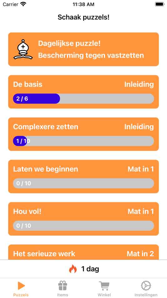 #3. Chess puzzles! (iOS) 由: Erik Brandsma