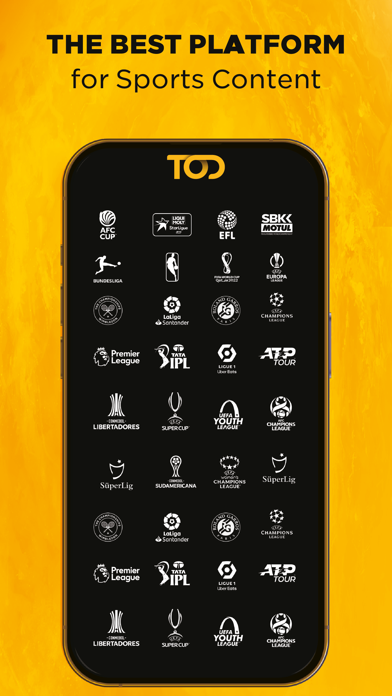 TOD – Entertainment & Sports Screenshot