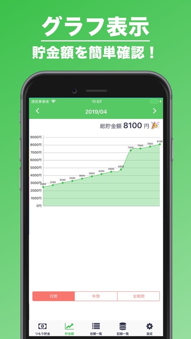 つもり貯金 | 目標や計画を設定して貯金を管理！ screenshot1