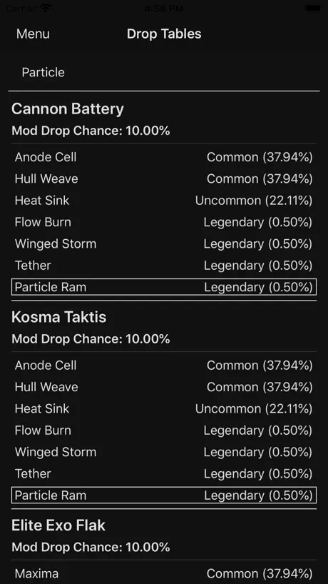 Warframe Info