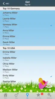 baby names - top 10 worldwide iphone screenshot 3