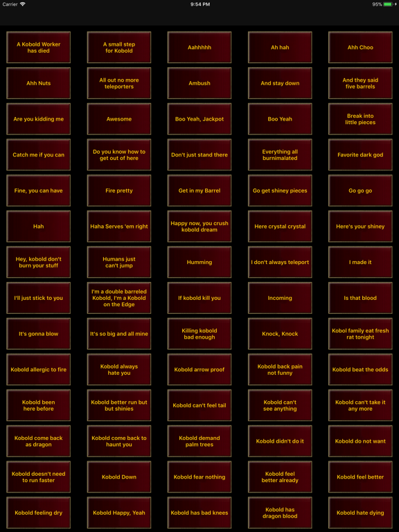 Screenshot #5 pour Kobold Soundboard for DDO