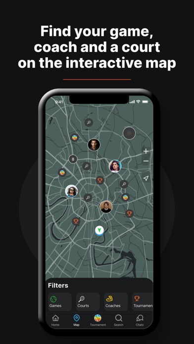 Tennisist: tennis players app Screenshot