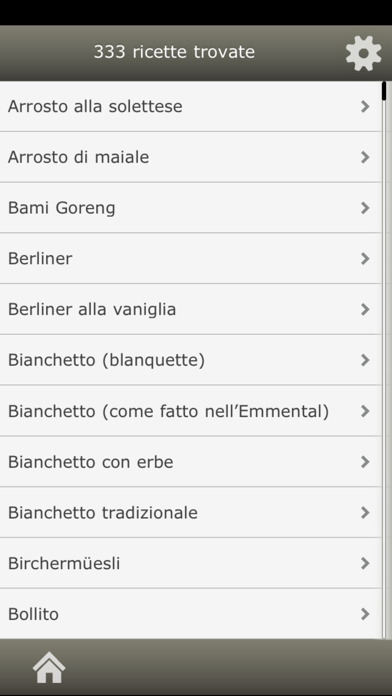 RICETTARIO Screenshot