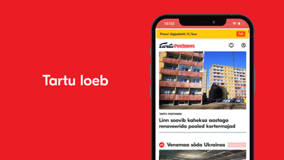 Tartu Postimees Screenshot