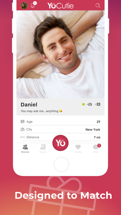 YoCutie - The #real Dating App Screenshot