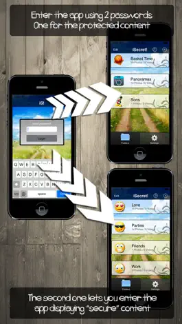 Game screenshot iSecret! - Protected Photos apk