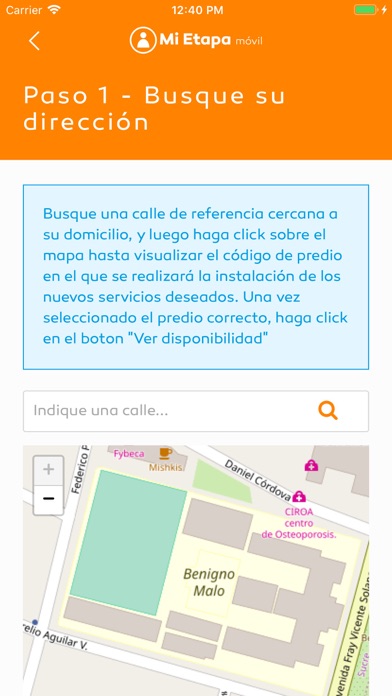 Mi Etapa móvil Screenshot