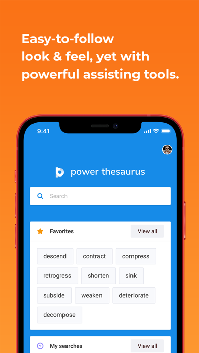 Screenshot #1 pour Power Thesaurus
