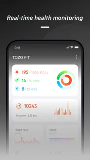 tozo fit iphone screenshot 1