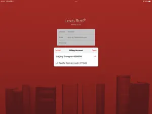 Lexis Red screenshot #1 for iPad